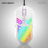 2024Wired Gaming 7 Buttons RGB Light Cellular Optical USB Mouse Game Mice For PC Computer Laptop accessorie