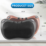 3 Speed Head Massager Car Home Cervical Shiatsu Neck Back Waist Body Electric Multifunctional Massage Pillow Cushion