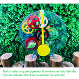 Assembled Clockwork Model Educational Puzzle Toy nical Gear Teaching Clock DIY Electronic Kit