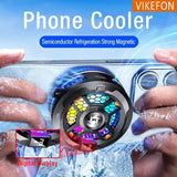 SL18 Mobile Phone Magnetic Back-Clip 2 in 1 Semiconductor Refrigeration Coog Fan Radiator for IPhone Android PUBG Game Cooler
