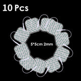 5x5cm Electrode Pads For Tens Acupuncture Physiotherapy hine EMS Nerve Muscle Stimulator Slimming Body Massager Patch