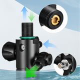 2L Scuba Diving Equipment/gear D Set Mini Tank Mask/Adapter Cyder Oxygen Bottle Underwater Snorkeg