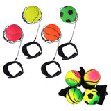 Ball Hand Bouncy Elastic Hover Soccer Wristband For Wrist Line Balls Kids Outside Toys