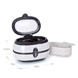 Ultrasonic Cleaner - Ultra Sonic Bath for Mouth Guards, Jewelry, Watches, Glasses, Razors, Dental Equipment
