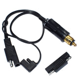 DIY 30CM DIN Hella Plug to for Victory Triumph Ducati Multistrada Motorcycle SAE Polarity Reverse Connector