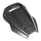Motorcycle Headlight Fairing Matte Black Plain Grain Carbon Fiber Weather Resistant Motorcycle Front Windshield for Motorbike