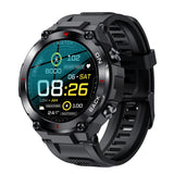 MELANDA Outdoor Military GPS Smart Watch Men 360*360 HD Screen Heart Rate IP68 Waterproof Sports Smartwatch For Android IOS K37