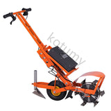Electric Weeding Machine Lawn Mower with Ditching, Loosening, Plowing, and Soil Turning Function.