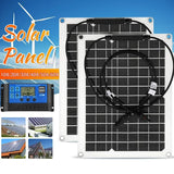 30W-600W Flexible Panel 12V Battery Charger Dual USB With 10A-100A Controller Solar Cells Power Bank for Phone Car Yacht