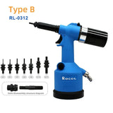 Gun Pneumatic Industrial Automatic Hydraulic Pull Rivet Nut Tool M3 M4 M5 M6 M8 M10 M12