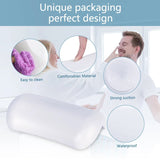 Pillow, SPA Pillow PU Waterproof Bath Comfortable Bathtub Headrest With Suction cup，Bathroom Accessories