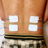Conductive Electrodes Silicone/Gel Safe Electrode Pads 6x4.5cm For Haihua CD-9 Serial QuickResult therapeutic apparatus