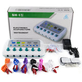6 Channels Shunhe SH-I Electro Acupuncture Stimulator Electronic Massager English Manual CE 110-240V