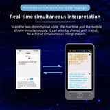 TR10 Language Translator Device 142 Languages Voice Translating Offe Translation Simultaneous Interpretation Text / Photo