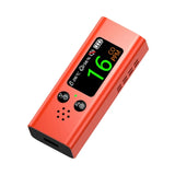 3 In1 Carbon Monoxide Portable Aluminum Alloy Accurate Rechargeable Travel CO Temp/Humidity Detector with Loud Alarm