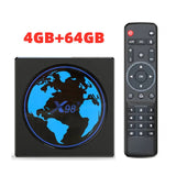 X98 Mini TV Android 11.0 4GB RAM 32/64GB ROM Amlogic S905W2 Support 4K 2.4G/5G WiFi 1000M Youtube Google Play Set Top Box