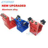 Upgraded 9mm Oblique Drill 15 Degree Angle Bits Hole Jig Woodwork Guide Clamp Locator Set Kit Woodworking DIY Tools