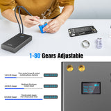 Seesii 80Gear Spot Welder With LCD Screen Nickel Welding Handheld Digital Display hine 7500 Lithium Battery