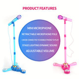 Children's Musical Toy, Children's Microphone (with Stand), Toy Gift For 3-12 Year Olds