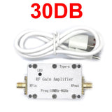 LNA 10M-6GHz Gain 10DB 20DB 30DB 40DB High Flaess RF Power Amplifier Drive Signal 433M 915M 1.2G 1.5G 2.4G 5.8G