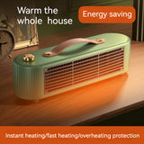 1pc, Small Heater With Heating And Fan Modes, Household Air Heater, Energy-saving PTC Fast-heating Multi-speed Desktop Electric Heater, High-power Silent Heater, For Home Office School Thanksgiving Halloween Christmas Gift Fall Winter Essential