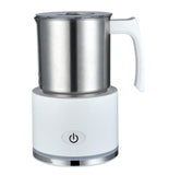 Electric Milk Frother Foamer, EU Foam Warmer, Coffee Maker hine, Latte Cappuccino Bubble, Frothing hine