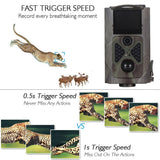 Outdoor Trail Camera 20MP 1080P HD Waterproof Wildlife Hunting Scouting Game Infrared Night Vision Surveillance Trap Camera