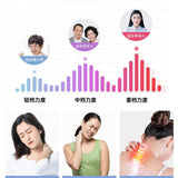 Portable Smart Neck Back Massager Instrument Shoulder Necks Massage Cervical Vertebra Health Care Vibrator Heating Reliex Muscle