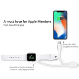 3 in 2 USB C for Apple Watch iPhone Charger Fast Charging Cable Compatible with iWatch Ultra/SE/9/8/7/6/5/4/3/2/1