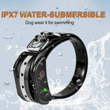 Electric Training Waterproof Dog Bark Collar Pet with Remote Control Rechargeable Anti Barking Device All Size Dogs
