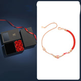 Shore Koi Lucky Red Rope Bracelet