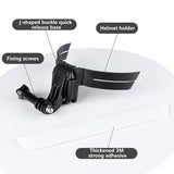 Gopro 9 10 12 Accessories Adjustment Base Mount Riding Helmet Moto For Go Pro Hero xiaomi yi sjcam DJI OSMO Action Camera