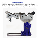 New Clamshell Car Pipe hine Air Conditioning Hose PipeHead Hydraulic Crimping Tool