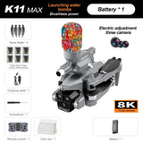 Drones 2024 New K11 Max Brushless Motor Mini Drone Professional 8K Three Camera Aerial Obstacle Avoidance RC Quadcopter Toys