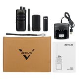 RB85 electronic noise cancelling handheld walkie talkie for civilian use, with power of 10W and a long-distance USB charging system