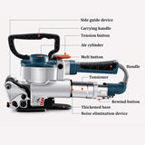 B19 Pneumatic Strapping Portable Hand Held Tools for 13-19MM PP PET Straps Belt Air Banding Packaging hine