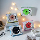 Wall Mounted Bluetooth Speaker Classic Retro Lossless CD with Remote Control Wilress Music Player Support U Disk Play Hot
