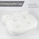 Breathable Mesh 3d Spa Bath Pillow With Suction Cup Neck And Head Support For Hot Tub Back Cushion Bathroom Accessories