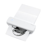 L81 A4 Portable Thermal Transfer Printer Wireless&USB with Mobile Computer 56mm/77mm/107mm/210mm/216mm US Letter A5 Paper Size