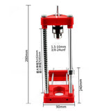 2024 Woodworking Adjustable Punch Locator Hole Drill Alloy Steel Drilg Template Guide Tool