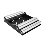 Motorcycle Tire Wheel Cleaning Bracket Stand Universal Chain Clean Roller Ramp Lift Aluminum