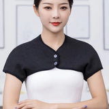 Portable Warmer Wrap Support Back Protector Brace Pad Breathable Absorbs Shoulder Chronic Iammation Pain Relief