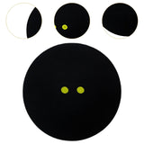 3Pcs Double Yellow Dot Lightweight Gear Training for Club Games Squash Racket Balls Compeon Sports