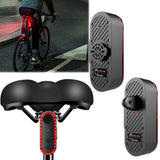 Bike Warning Tail Light Recorder 1080P HD DV Camera Taillight 3400mAh Battery Continuous Recording 6H for Riding Cycg