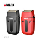 2024 WMARK New NG-984A Oil Head Gradient Whitener Stainless Steel Etched Titanium-plated Two Knife Mesh Blade Clipper