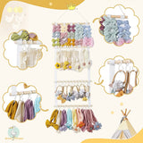 Bows Holder For Girls, Baby Headbands Hair Accessories Kids Room Organizer And Storage