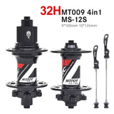 Mtb Arc Bicycle 32 Holes Cassette Bike Cubes Rear Hub 135x10 for Bmx Cube HG MS XD Freehub 1112 Speed