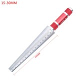6.5/15/30/45MM Inner Diameter Ruler With Clear Scale Stainless Steel Conical Taper Gauge Aperture Gauge Measurement Tool