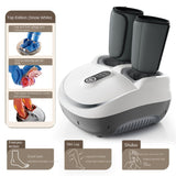 Electric Calnd Foot Massage hine Vibration Air Compression Heat Rolg Kneading Leg Beauty Massager