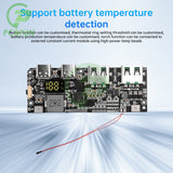 22.5W Quick Charging Module QC4.0 PD3.0 5 Port Dual USB Mobile Power Bank Circuit Board Protection Diy Motherboard